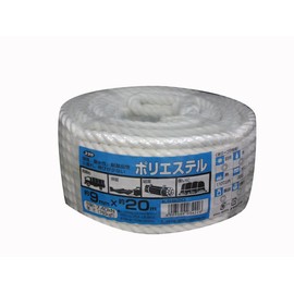 Yutaka Make KS920 Polyester Rope, Versatile Pack, 0.4 inches (9 mm) x 66.6 ft (20 m)