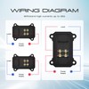 CNAODUN Waterproof Inline Cord Switch 12V DC 20A On Off