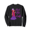 Elegant Red Hat Lady Vintage Style Sweatshirt