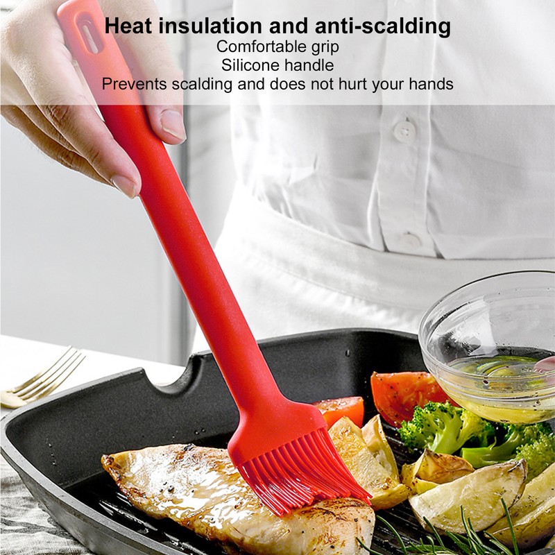 Cooking Utensils 6PCS Food Grade Silicone Heat Insulation Anti Scalding
