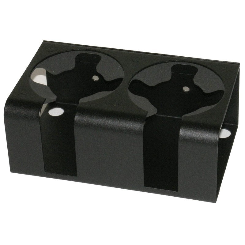 Tuffy Steel Dual Drink Holder (Model 034‑01) – Oversized 3.5”