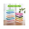 UrbanNest Refrigerator Storage Box – Stackable Transparent Containers with Lids,
