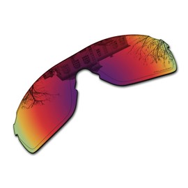 Millersawp EV Zero Pitch Asian Fit OO9388 Replacement Lenses for Oakley Sunglass-Midnight Iridium