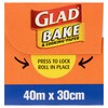 Glad Bake and Cooking Paper, 40 Metre Non-Stick Baking Paper