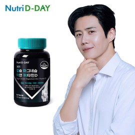 NutriDDay Mega Calcium Magnesium Zinc Vitamin D 100 Tablets 100-Day Supply / 뉴트리디데이 메가 칼슘마그네슘아연비타민D 100정 100일분