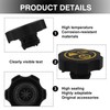 Radiator Expansion Water Tank Cap, Coolant Tank Cap Replacement, ABS
