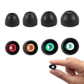 4 Paar Ohrstöpsel für Sony WF-1000XM5 Wireless True Headphones, Ohrstöpsel Ersatz Sony Ear Piece, In-Ear Noise Cancellation Ohrstöpsel Ersatz für WF-1000XM5 Fit Charging Case