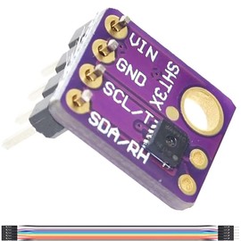 DAOKAI Temperature and Humidity Sensor Module SHT31 SHT31-D IIC I2C Interface Digital Output 3.3V 5V with male and female cables for Arduino