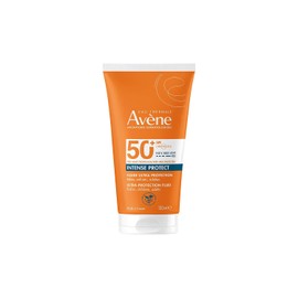 AVENE Intense Protect FPS 50+, Protector Solar Facial y Corporal para Piel Normal, Ultra Resistente al Agua, con TriAsorB, 150 ml