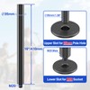 Aiweiwa 16 Inch Extended M20 Speaker Pole Mount for PA/DJ