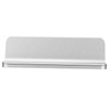 Vertical Laptop Stand Grey Regulable Base 3D Curved Appearance Bottom