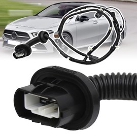 Rear Passenger Side RH Door Jumper Wire Harness Assembly Replacement for 2009-2014 Ford F150 Crew Cab Replace# 9L3Z-14630-CAA