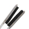 Double Sided Brush Clamp Ergonomic Handle Anti Static Nylon Hair