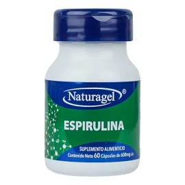 Espirulina Naturagel Cápsulas  Spirulina Superfood Supplement, Energy  Immunity                                                                       