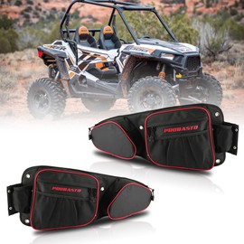 SUNPIE Side Door Bags for RZR - RZR Door Bags with Knee - Front Storage Bags Compatible with Polaris RZR 1000 (XP, XP 4), RZR XP Turbo, XP 4 Turbo, RZR S900/S1000 (2014-2023), RZR 1000 XP Accessories