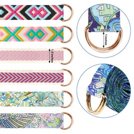 Yoga Strap for Stretching Yoga Belt Adjustable Straps for Yoga Non Elastic Yoga Stretching Strap Yoga Exercise Straps for Pilates (L)