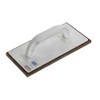 Connex COX781338 Plastic Rubbing Board with Felt Layer, White/Brown, 14