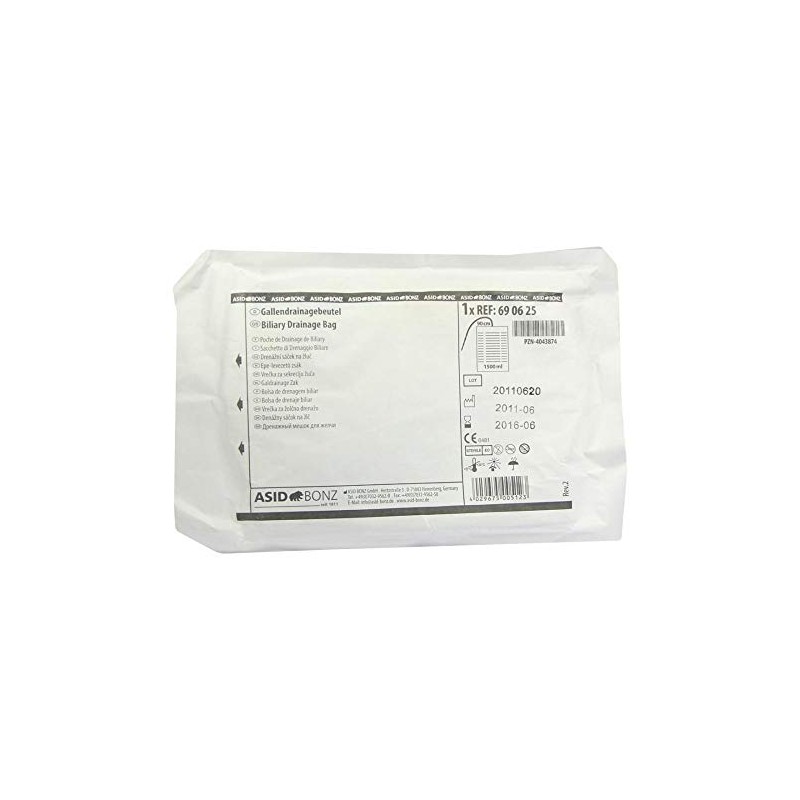 GALLENDRAINAGE Bag 1.5 L 90 cm Schl.ster.Spez.Kon. Pack of 1