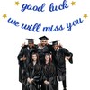Pargleev Good Luck We Will Miss You Glitter Banner 2025