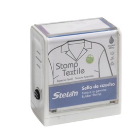 Stelam Timbro Personalizzabile per tessuti,Timbro Nome, Ideale per Vestiti, Maglia, Scarpe,Zaino,Astuccio, consigliato per Asilo, Scuola Elementare (2025)