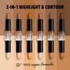 Corrector dúo, Wonder Stick, Nyx Professional Makeup, Tono Medium, 8g