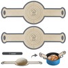 2 Pack Silicone Bread Sling, Non-Stick & Easy Clean Dutch