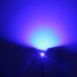 Alla Lighting 4pcs F30-WHP 6612F 6614F 6615F LED Bulbs T-2 SF6/6 BASE 6641 Super Bright Vanity Mirror Lights, Map Lights, Footwell Lights, Trunk Lights TS-14V1CP (Ultra Blue)