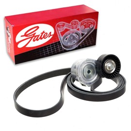 Gates Alternator Water Pump Complete Serpentine Belt Drive Component Kit compatible with Ford F-150 5.0L V8 2014-2020