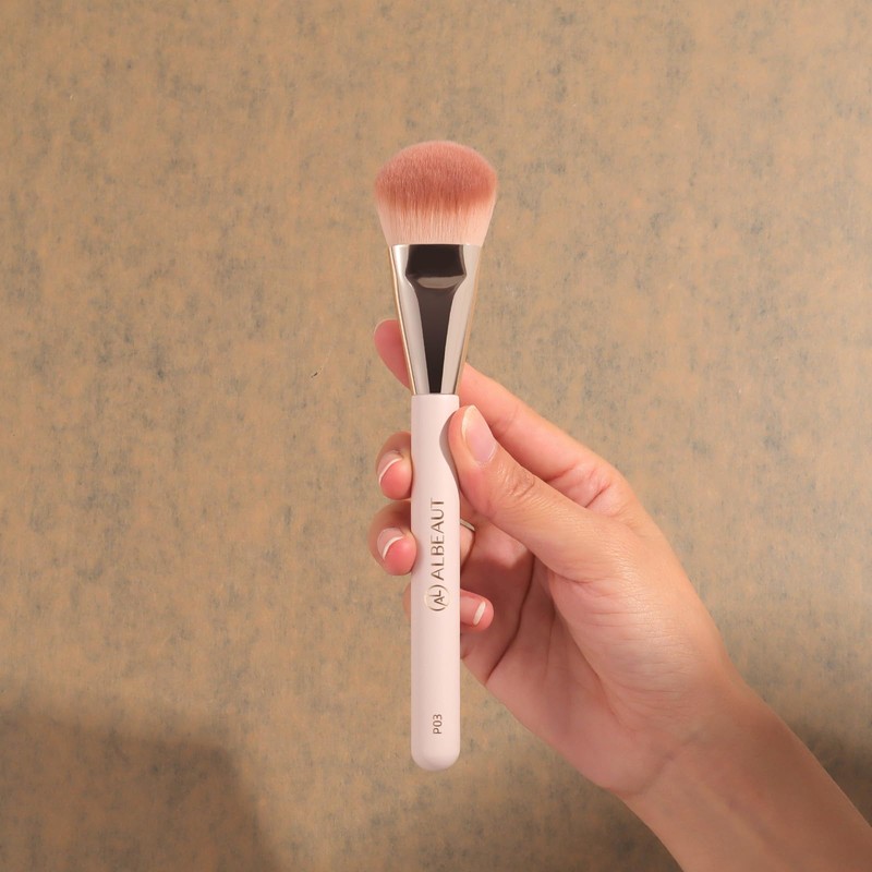 Albeaut Face Brush for Blush, Bronzer, and Contour Highlighter Makeup