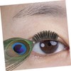 OHPHCALL Natural Peacock False Eyelashes Diy Strip Lashes Individual Lash