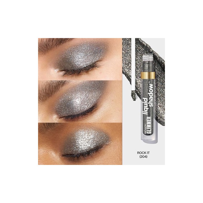 Sombra para ojos Revlon Glimmer Liquid Shadow Rock-IT