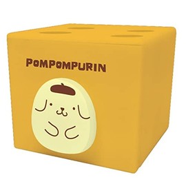 Kei Company Sanrio CSC3-PN Stacking Chest, Pompompurin, H 3.1 x W 3.5 x D 3.5 inches (80 x 89 x 90 mm)