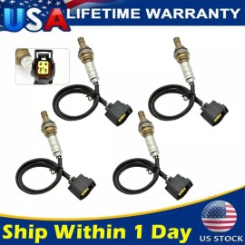 Unbranded Set of 4 Oxygen O2 Sensor For 01-18 Jeep Wrangler V6 3.6L 3.8L L6 4.0L 234-4029