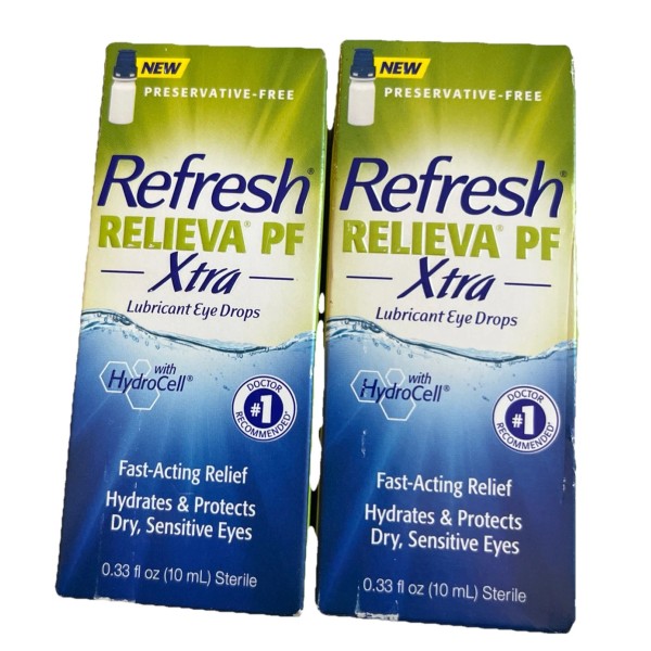 Refresh Relieva PfF Xtra Drops 0.33oz Exp 04/2026 - 2