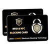 SaiTech IT 2 PK RFID Blocking Cards Protect Your Entire