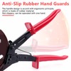 Knoweasy Cable Cutter and Ratchet Wire Cutter - Cuts Through