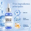 2pcs Sérum Facial de Péptido de Cobre，Reafirmante y revitalizante