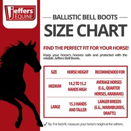 Jeffers Expression Ballistic Bell Boots - Rose Garden, Medium | Shock Absorbing Hoof Protection for Horses | Secure Double Hook & Loop Closure, Perfect for Turnout, Training, & Riding - 1 Pair