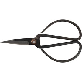 Vivi Gade Vintage Small Scissors for Fabric, Bandage and Other Materials, L: 15 cm, W: 8 cm, black, 1pc