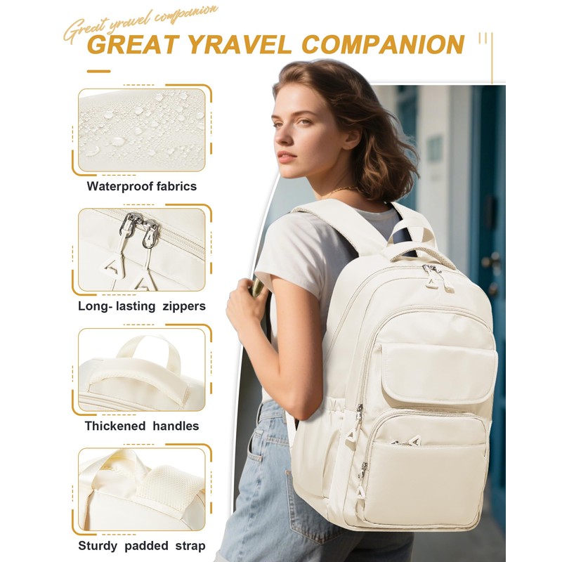 School Backpack for Women Men High School Bag for Boys