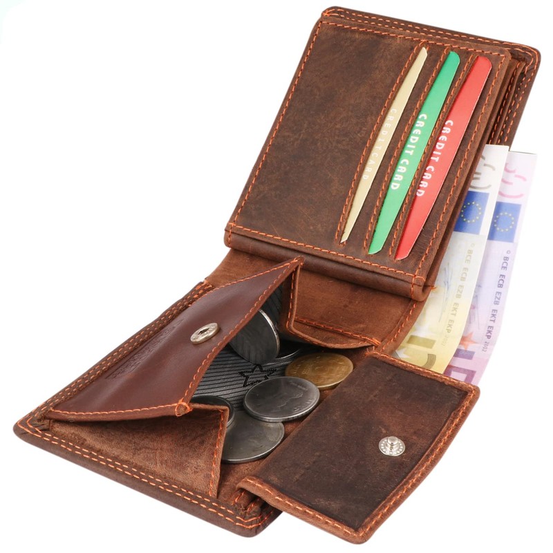 MORUCHA , Men's Wallet Brown One Size, brown