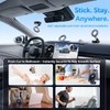 Lionora 360° Adjustable Magnetic Phone Holder, Metal Suction Cup Phone