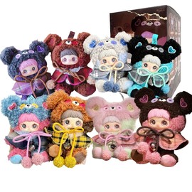 Cute Mini Blind Box Tiny Bear Keychain Collectible Figures
