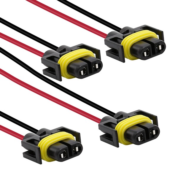 Socket Female Wire Harness Connectors H11 H9 H8 880 881