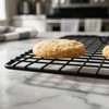 5-piece stainless steel cooling rack -10" x 16" metal wire