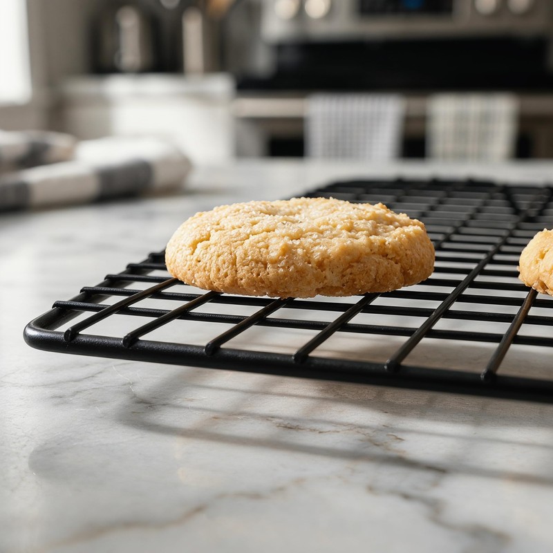 5-piece stainless steel cooling rack -10" x 16" metal wire