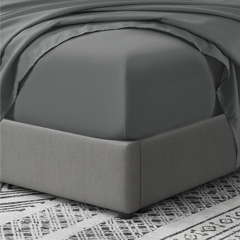 Cathay Home Queen Fitted Sheet - Double Brushed Ultra Soft