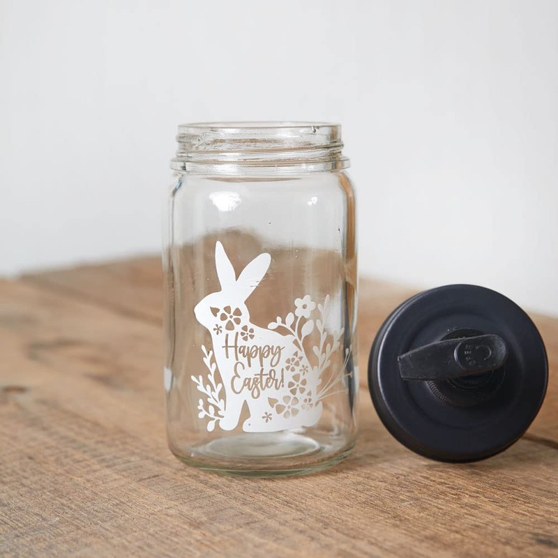 CTW Home Collection 370611 Happy Easter Soap Dispenser, 8-inch Height