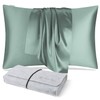 DISANGNI 100% Natural Mulberry Silk Pillow case for Hair and