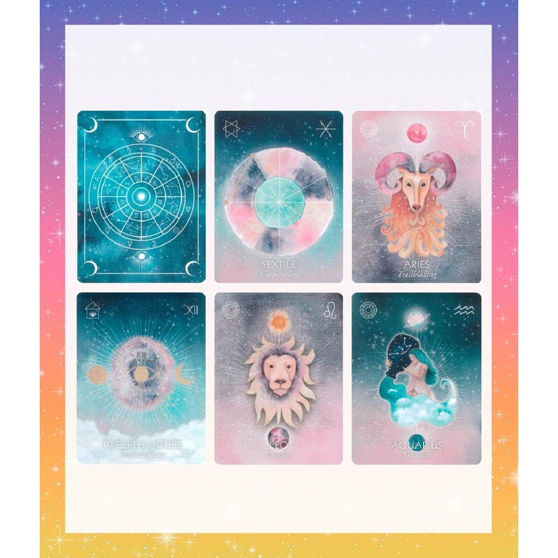 Stella Visions Oracle Japanese Manual Included Astrology Symbol Oracle Card